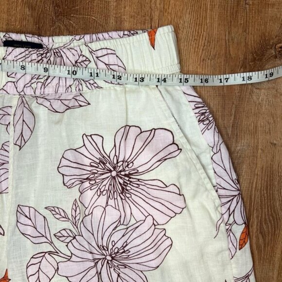 NWOT RACHEL ROY 100% LINEN Wide Leg Elastic Waist Pull on Boho Pants wPockets M - Picture 6 of 11